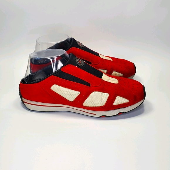 Ecco Receptor Red Slip On Sneakers 6.5 - Picture 5 of 14